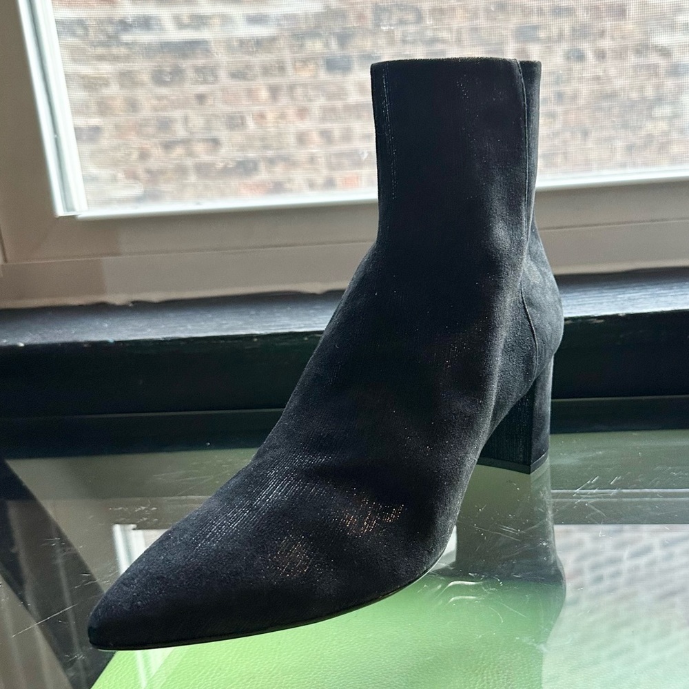 🌸AGL🌸 Black Marette Leather Bootie size 42 - Picture 8 of 13